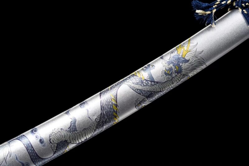 Wakizashi Tamana (acier T10 & Véritable Hamon)