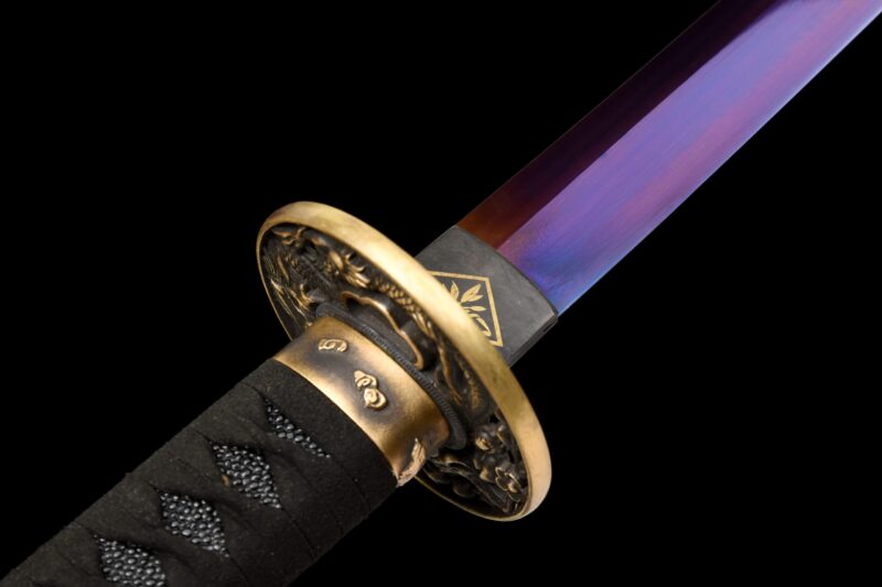 Katana Owase (acier Au Manganèse Violet)