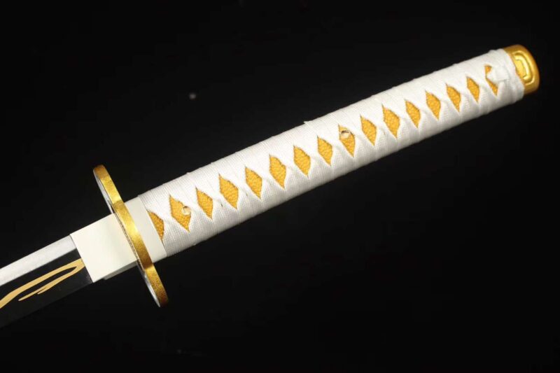 Sabre De Samouraï Tueur De Démons Agatsuma Zenitsu Katana Le Diable Tue Acier Au Manganèse Sabre Longquan