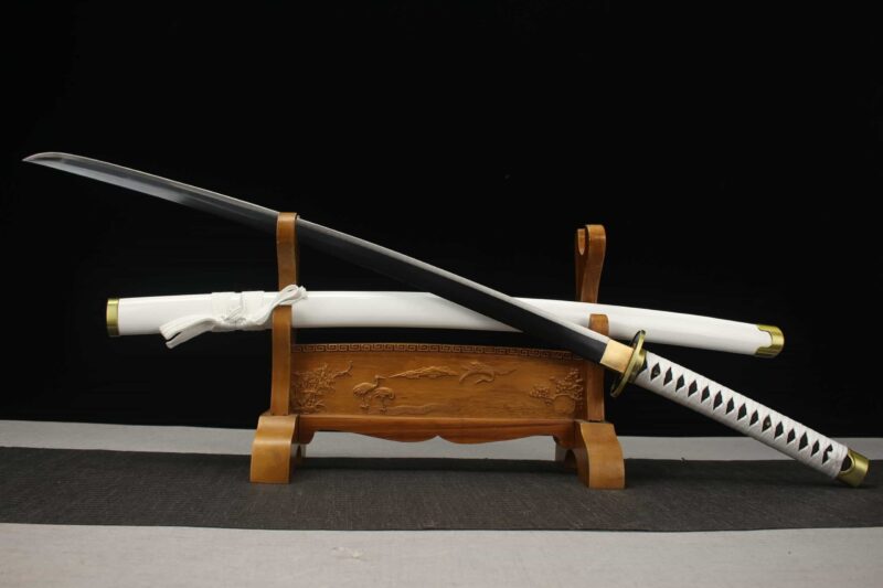 Wado Ichimonji One Piece Anime Version Katana Sabre De Samouraï Janpanais Acier à Haute Teneur En Carbone Sabre Longquan