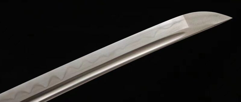 Katana Mutsu (acier Au Carbone 1060 Véritable Hamon)