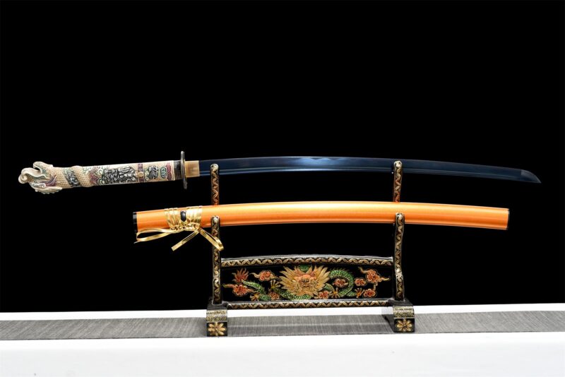 Katana Tête De Dragon (acier Au Carbone 1060)