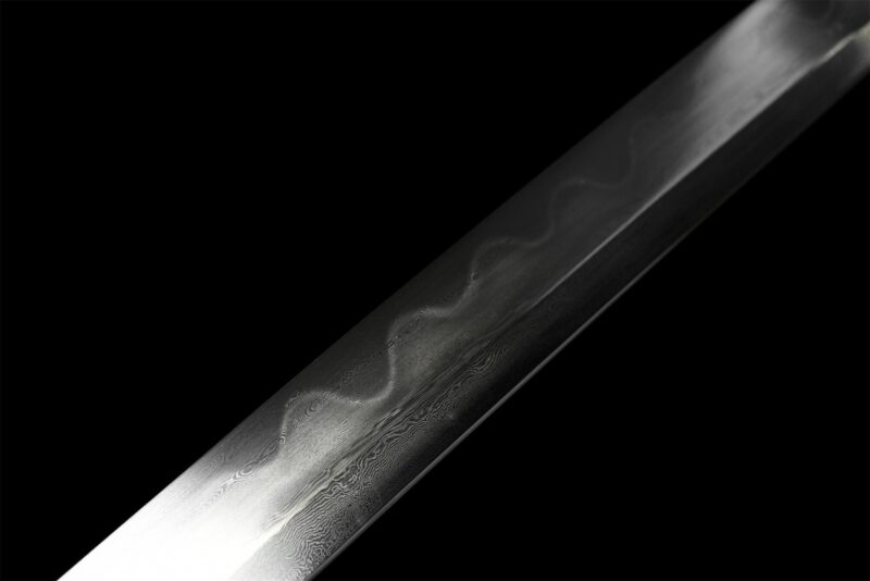 Katana Kanazawa (acier Damas Véritable Hamon & Peau De Raie)