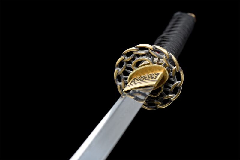 Wakizashi Maizuru (acier Damas)