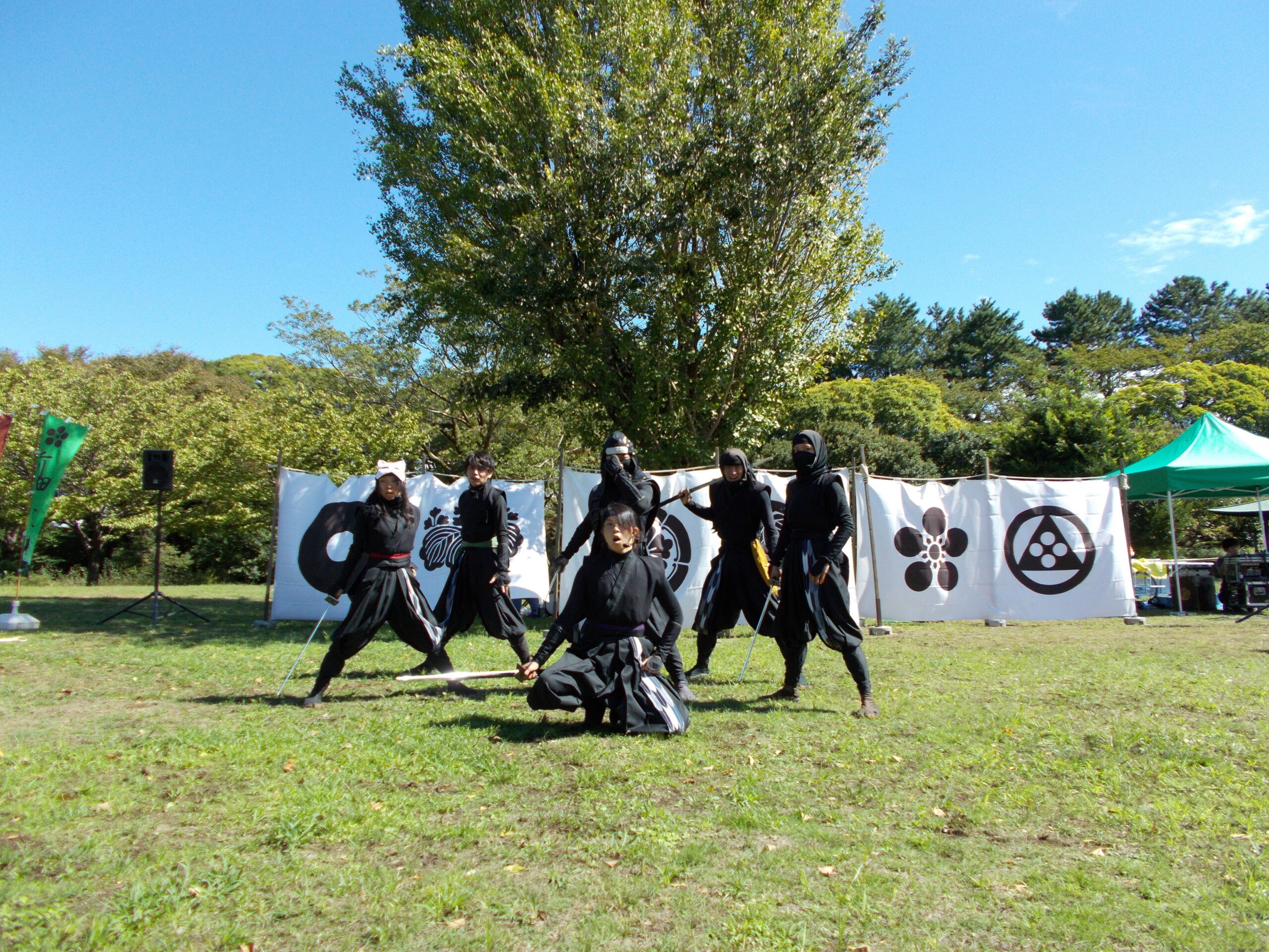 Hattori Hanzō samurajstaty och ninjafigurer